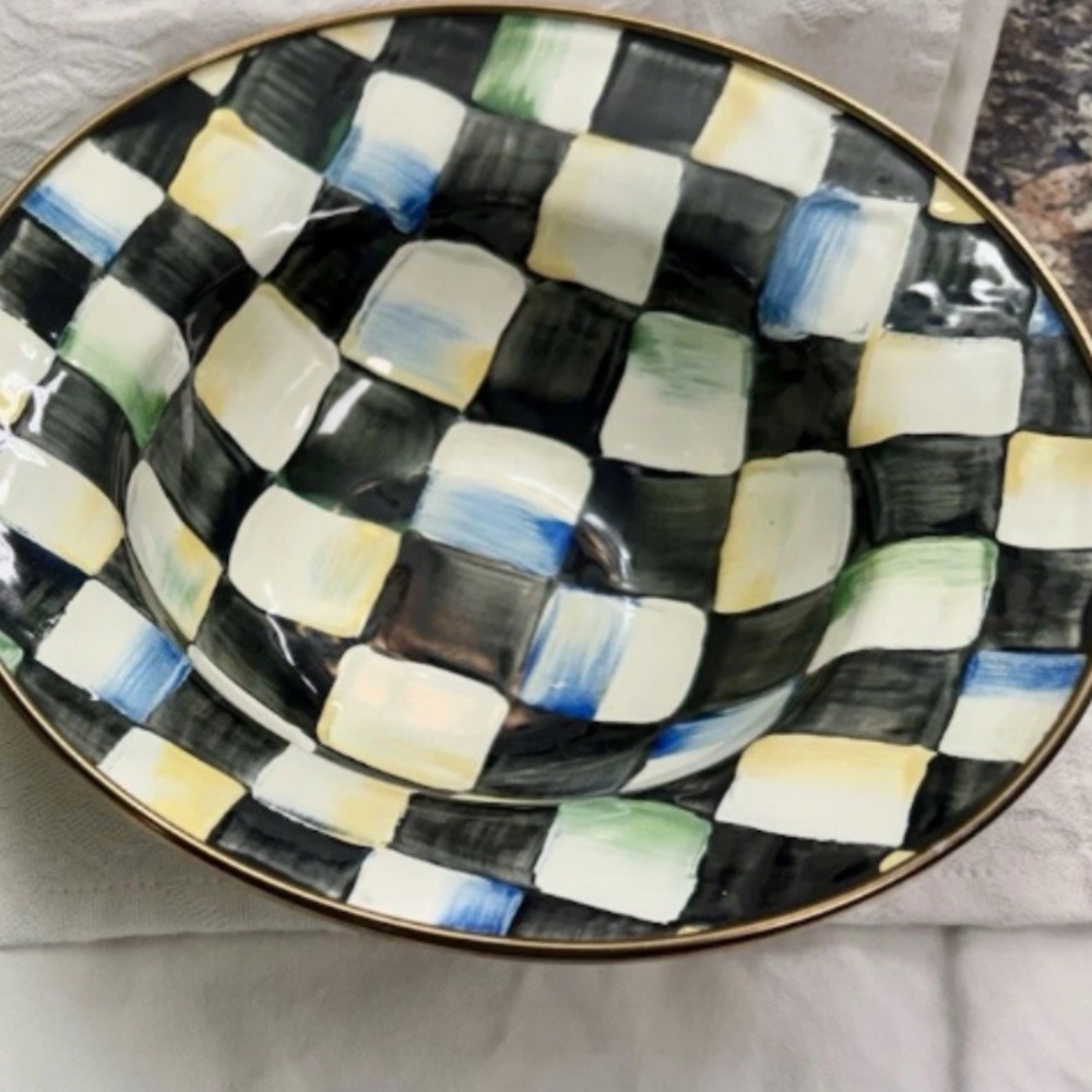 Mackenzie-Childs CAMP MACKENZIE 1995 Vintage Breakfast Bowls. Set of 2.
RARE! - Picture 5 of 7